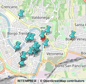 Mappa Verona, 37129 Verona VR, Italia (0.8935)