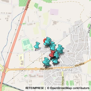 Mappa Via Renaldo, 37014 Castelnuovo del Garda VR, Italia (0.35714)
