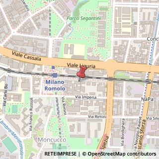 Mappa Via Valsolda, 15, 20142 Milano, Milano (Lombardia)