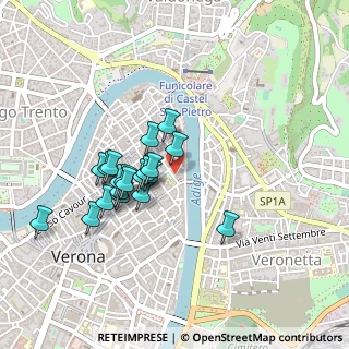 Mappa Largo Pescheria Vecchia, 37121 Verona VR, Italia (0.3835)