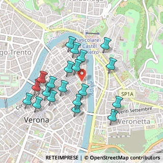 Mappa Piazzetta Pescheria, 37121 Verona VR, Italia (0.459)