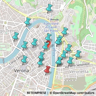Mappa Piazzetta Pescheria, 37121 Verona VR, Italia (0.4725)