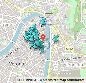 Mappa Largo Pescheria Vecchia, 37121 Verona VR, Italia (0.2895)