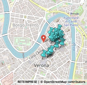 Mappa Piazzetta Sant'Eufemia, 37121 Verona VR, Italia (0.287)