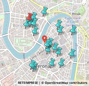 Mappa Piazzetta Sant'Eufemia, 37121 Verona VR, Italia (0.4575)