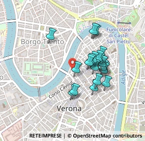 Mappa Piazzetta Sant'Eufemia, 37121 Verona VR, Italia (0.3575)
