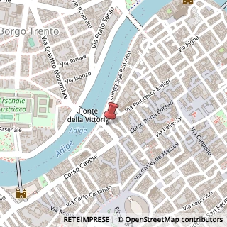 Mappa Via Armando Diaz, 20, 37121 Verona, Verona (Veneto)