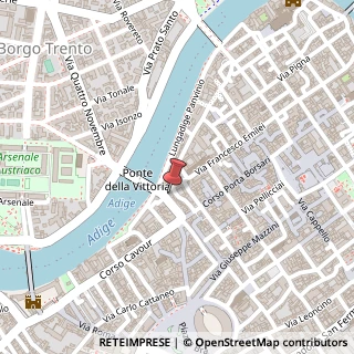 Mappa Via Armando Diaz, 18, 37121 Verona, Verona (Veneto)