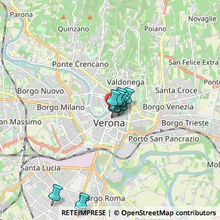 Mappa Al Ponte della Vittoria, 37121 Verona VR, Italia (1.40455)