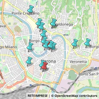 Mappa Via San Michele alla Porta, 37121 Verona VR, Italia (0.85412)