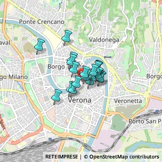 Mappa Via San Michele alla Porta, 37121 Verona VR, Italia (0.4685)