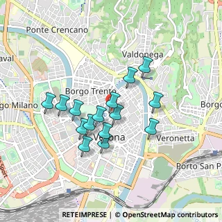 Mappa Via San Michele alla Porta, 37121 Verona VR, Italia (0.73867)