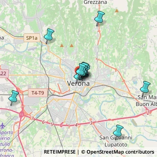 Mappa Via San Michele alla Porta, 37121 Verona VR, Italia (2.83769)