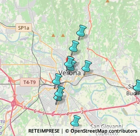 Mappa Piazzetta Sant'Eufemia, 37121 Verona VR, Italia (3.78091)