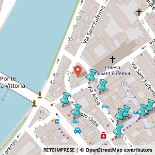 Mappa Via San Michele alla Porta, 37121 Verona VR, Italia (0.131)