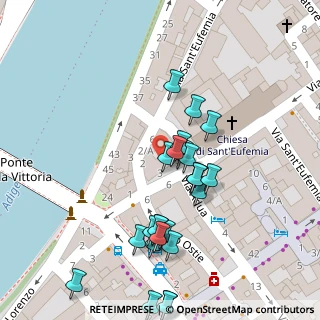 Mappa Via San Michele alla Porta, 37121 Verona VR, Italia (0.048)