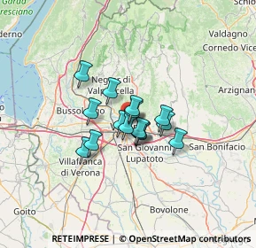 Mappa Piazzetta Sant'Eufemia, 37121 Verona VR, Italia (7.72067)