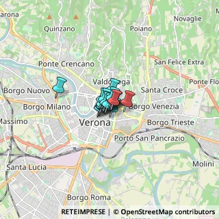 Mappa Largo Pescheria Vecchia, 37121 Verona VR, Italia (0.43188)