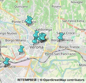 Mappa Largo Pescheria Vecchia, 37121 Verona VR, Italia (1.5725)