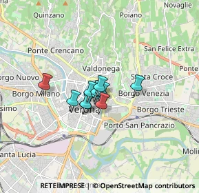 Mappa Largo Pescheria Vecchia, 37121 Verona VR, Italia (0.83364)
