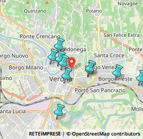 Mappa Piazzetta Pescheria, 37121 Verona VR, Italia (1.78364)