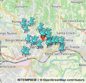 Mappa Piazzetta Pescheria, 37121 Verona VR, Italia (1.19)