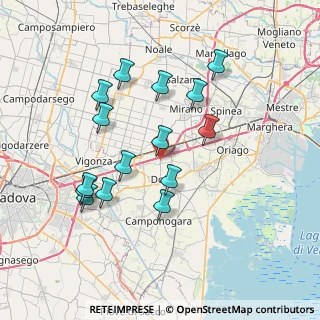 Mappa 30030 Cazzago VE, Italia (7.05467)