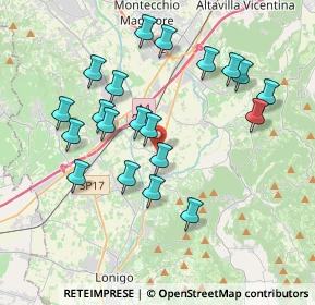 Mappa Fraz., 36040 Sarego VI, Italia (3.712)