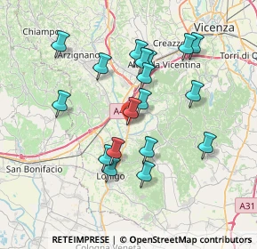 Mappa Fraz., 36040 Sarego VI, Italia (6.82667)