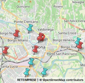 Mappa Piazza dell Erbe, 37121 Verona VR, Italia (2.36636)