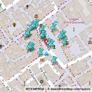 Mappa Piazza Erbe, 37121 Verona VR, Italia (0.04381)