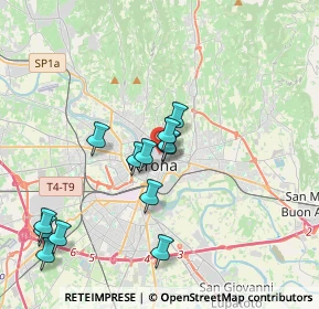 Mappa Piazza Erbe, 37121 Verona VR, Italia (3.60385)