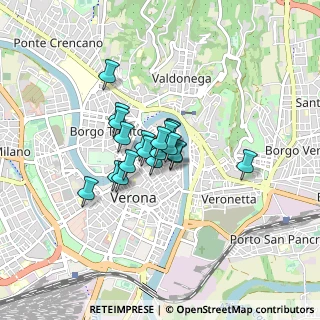 Mappa Piazza delle Erbe, 37121 Verona VR, Italia (0.4725)