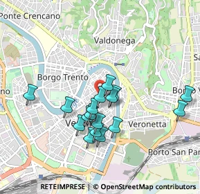 Mappa Piazza delle Erbe, 37121 Verona VR, Italia (0.79353)