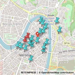 Mappa Piazza Erbe, 37121 Verona VR, Italia (0.411)