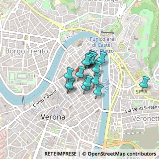 Mappa Via Mazzanti, 37121 Verona VR, Italia (0.24294)
