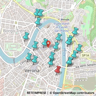 Mappa Piazza dell Erbe, 37121 Verona VR, Italia (0.49)