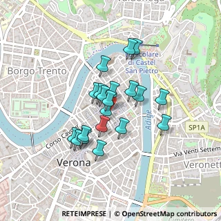 Mappa Via Mazzanti, 37121 Verona VR, Italia (0.331)