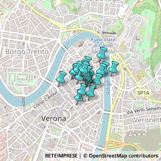 Mappa Via Mazzanti, 37121 Verona VR, Italia (0.1825)