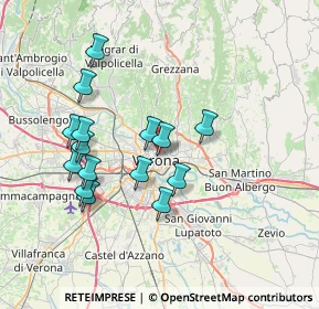 Mappa Piazza dell Erbe, 37121 Verona VR, Italia (6.812)