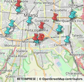 Mappa Via Adamello, 20139 Milano MI, Italia (2.136)