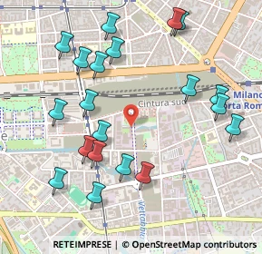 Mappa Via Adamello, 20139 Milano MI, Italia (0.559)