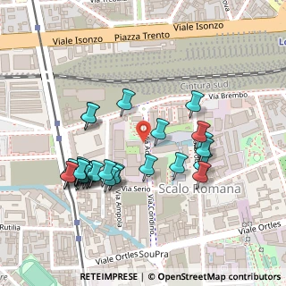 Mappa Via Adamello, 20139 Milano MI, Italia (0.23214)