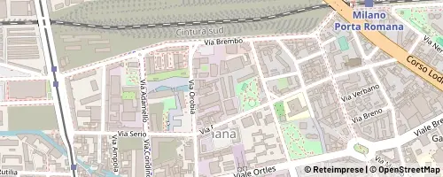 Mappa Milán