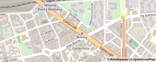 Mappa Mailand