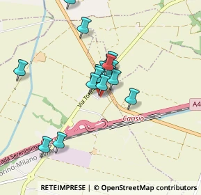 Mappa Via Giuseppe Verdi, 13040 Carisio VC, Italia (0.63333)