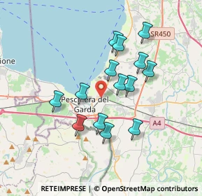 Mappa Via Piero Pederzoli, 37019 Peschiera del Garda VR, Italia (3.07571)