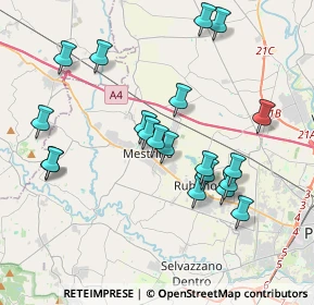 Mappa Via Rovereto, 35035 Mestrino PD, Italia (3.832)