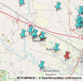 Mappa Via Rovereto, 35035 Mestrino PD, Italia (5.484)