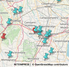 Mappa Via Rovereto, 35035 Mestrino PD, Italia (18.81071)